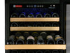 Image of Tru-Vino 348 Bottle Dual Zone Stainless Steel Side-by-Side Wine Refrigerator 48" Wide FlexCount Classic II
