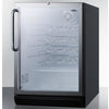 Image of Summit SWC6GBLTBADA  Safe Storage with Elegant Display Wine Cellar - Vineyard’s Coolers